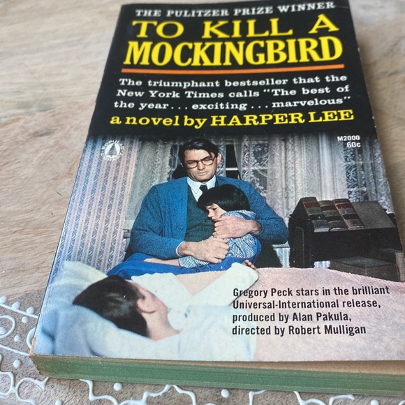 Vintage 1960 Edition of To Kill A Mockingbird by Harper Lee Paperback Book - Picture 5 of 5